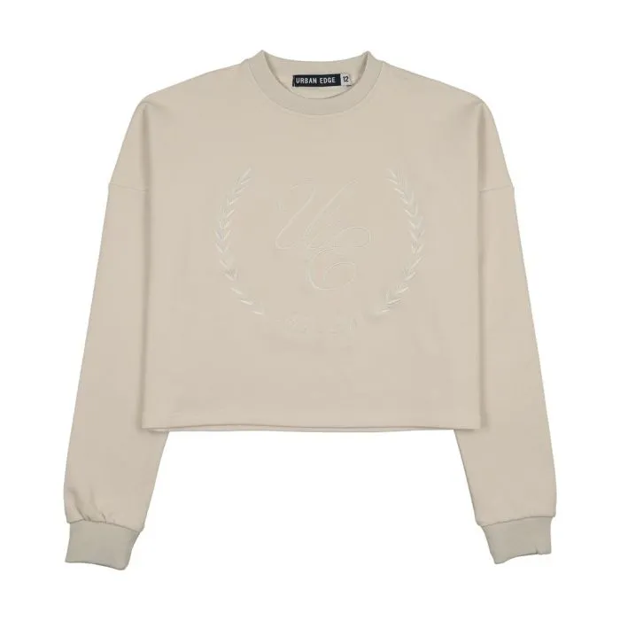 UE1805 Urban Edge Tone on Tone Sweatshirt