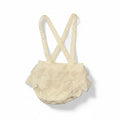 Cream Eyelet Trim Bloomer