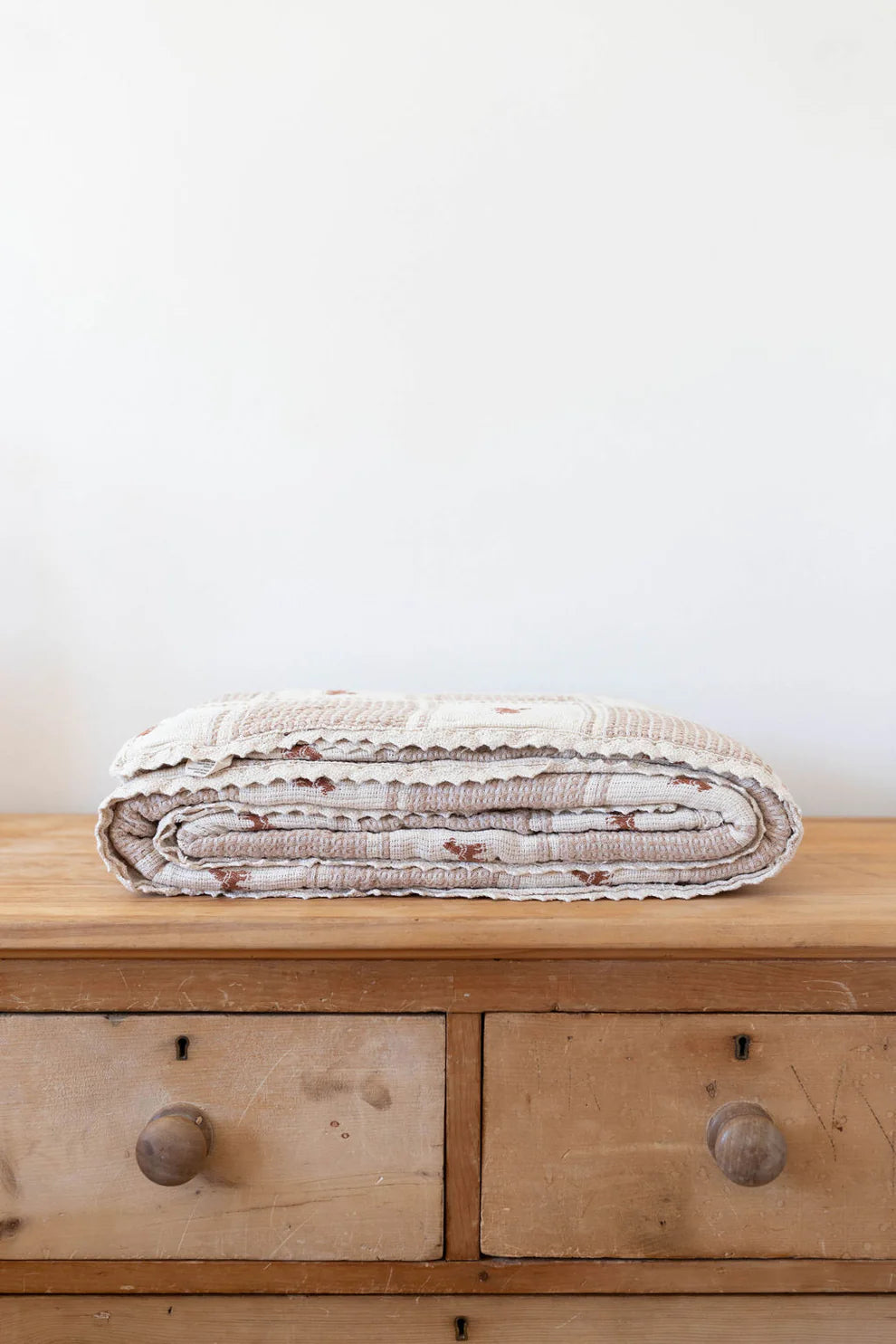 NEW GRAIN patchwork blanket - pony