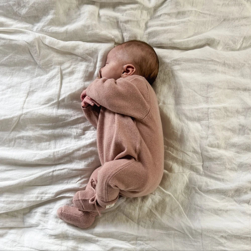 The Dusty Rose Babygrow Cashmere