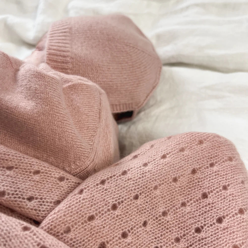 The Dusty Rose Bonnet Cashmere