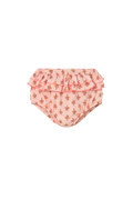 indiana flower print baby bloomers cloud pink