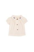 Ivory embroidered blouse baby