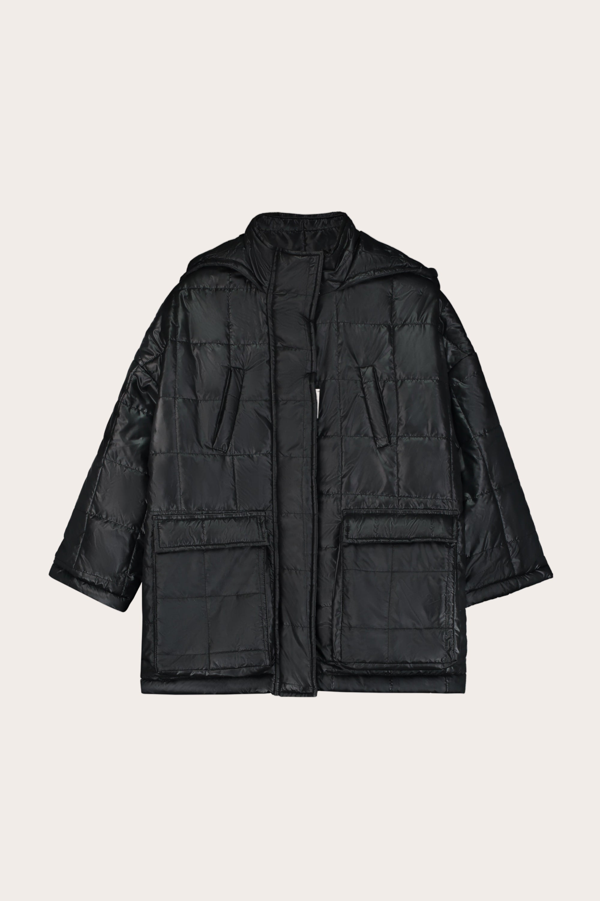 K001 Little Creative Factory wind hooded coat