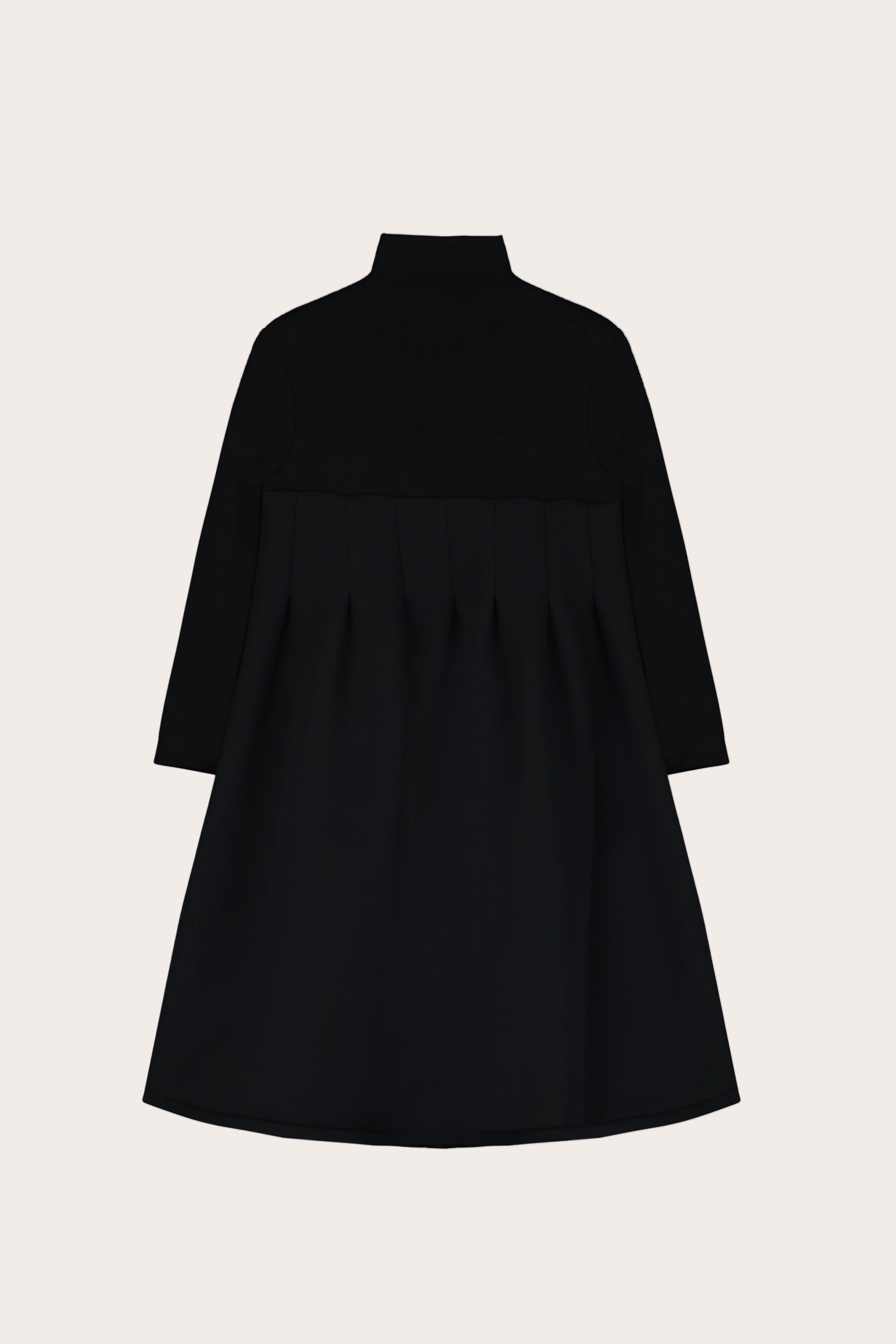 K018 Little Creative Factory neoprene turtleneck dress