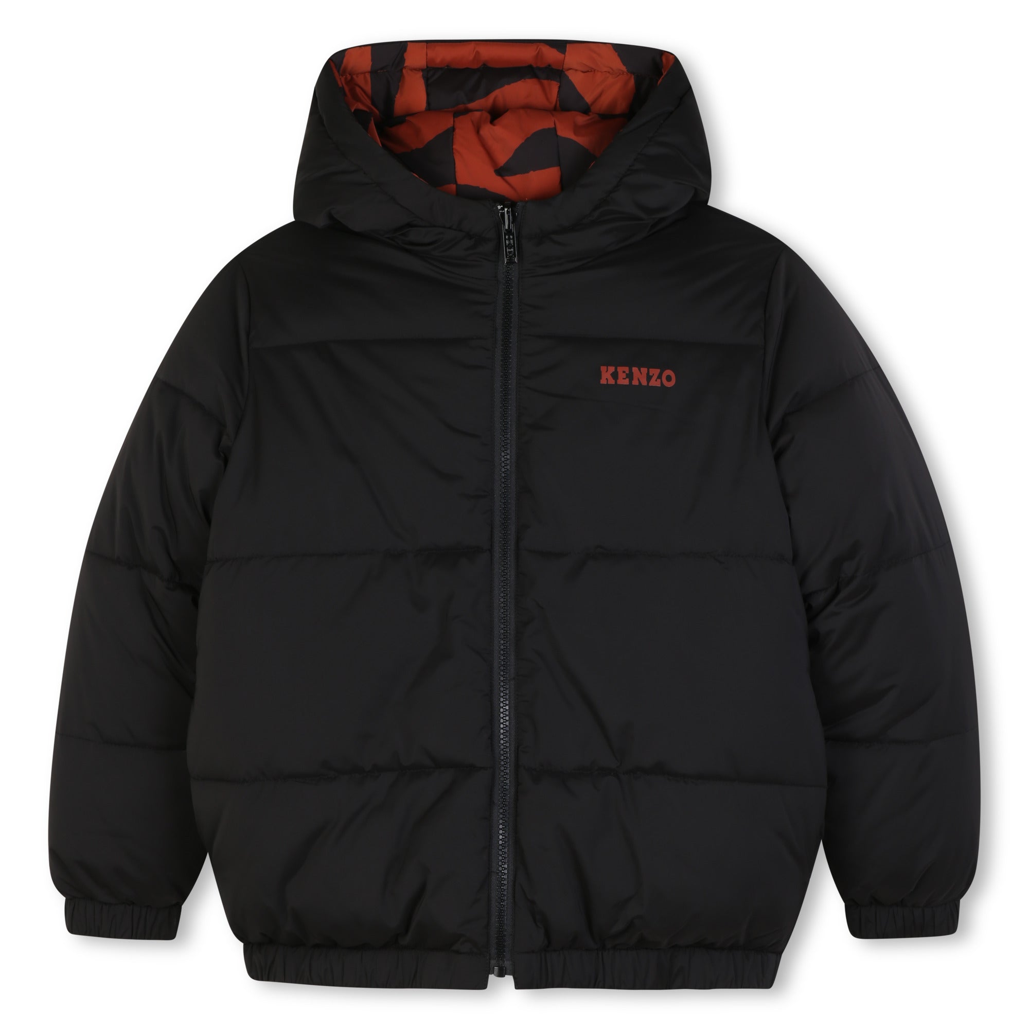 Reversible Hooded Puffer Jacket - Kenzo