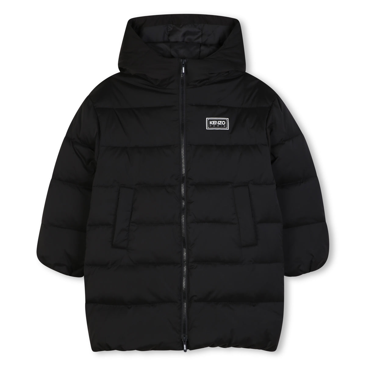 Long Hooded Puffer Jacket - Kenzo