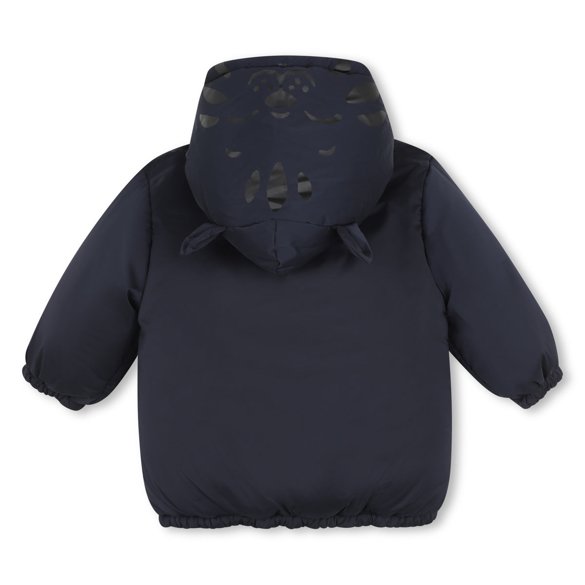 Reversible Hooded Puffer - Navy