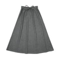 Wool Maxi Skirt – Grey - Kin and Kin