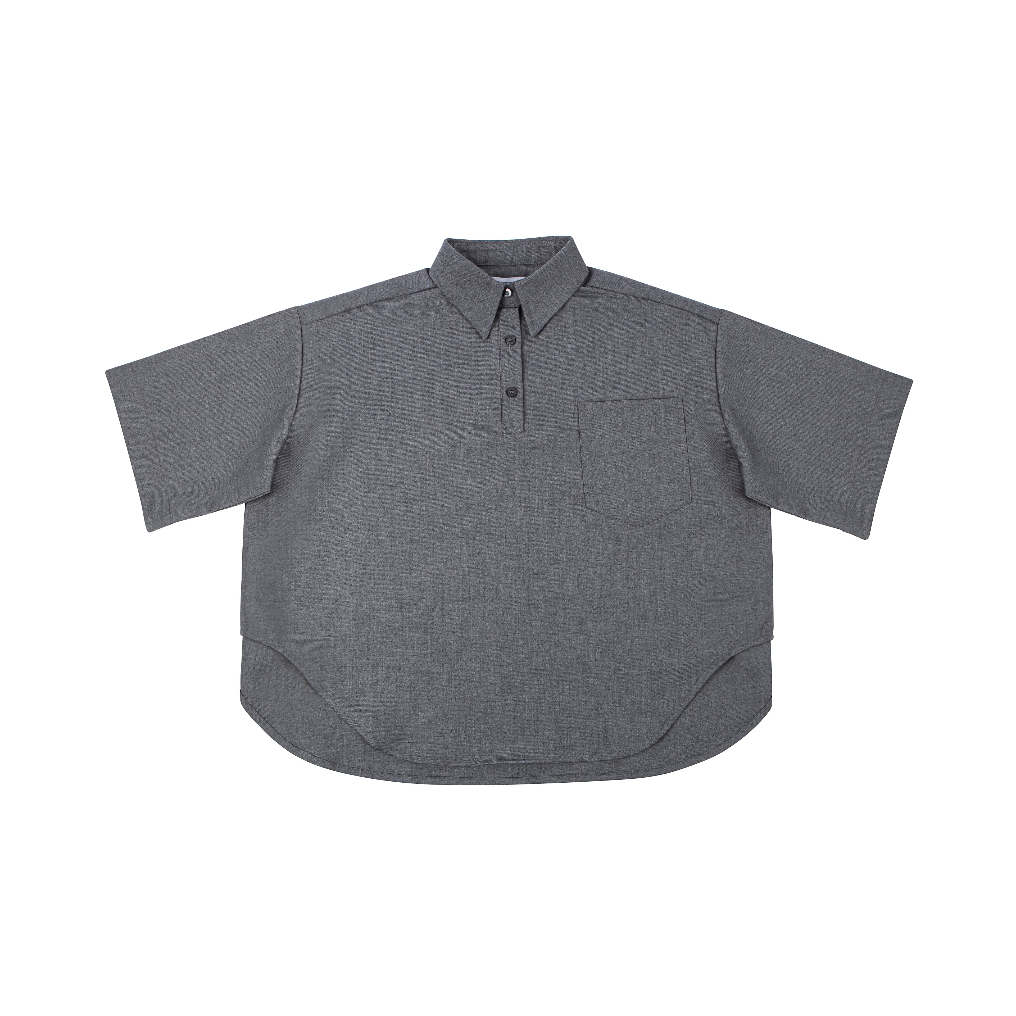 Oversized Shirt – Grey
