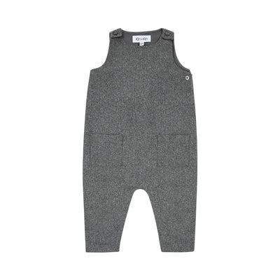 Boy's Long Romper – Grey