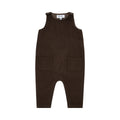 Boy's Long Romper – Brown