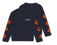 Long Sleeves Tee-Shirt In Jersey - Navy