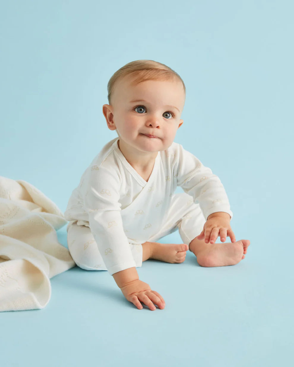 NB1702K MARIE-CHANTAL ANGEL WING PRINT 2 PIECE SET