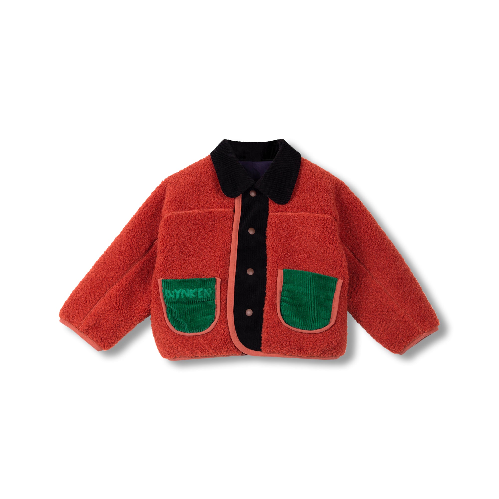 MINI REVERSIBLE JACKET - NAVY RUSTY BEAR