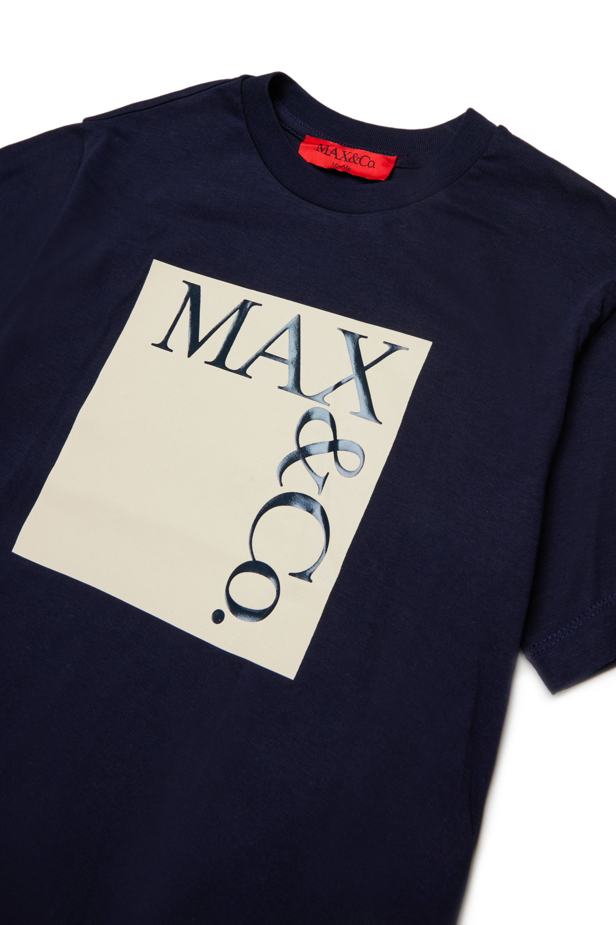 Max &co girls t shirt w square logo