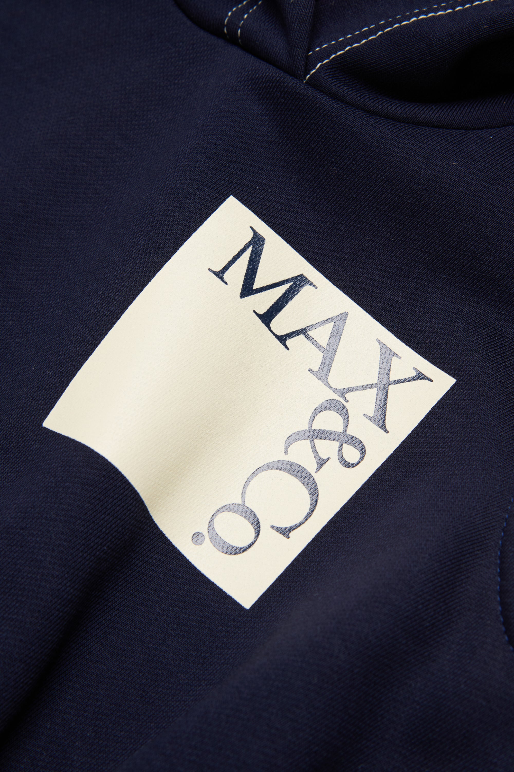 SLVLSS HOODED SWEAT DRESS WITH LOGO