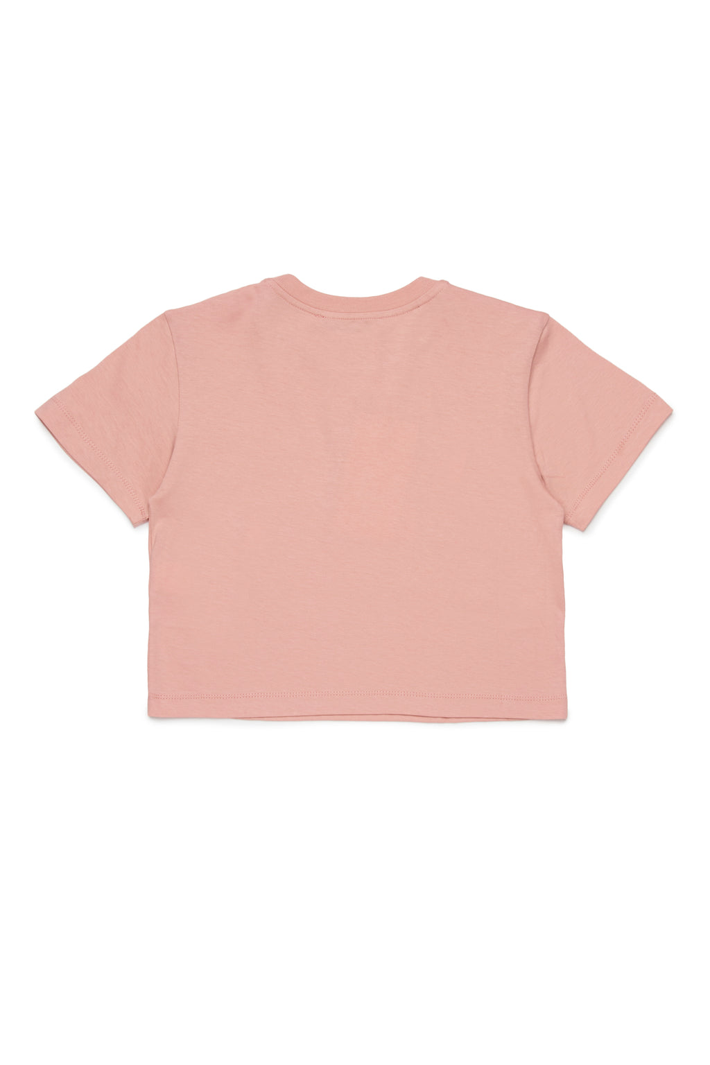 Max & Co TEE WITH LOGO AROUND NECK PINK