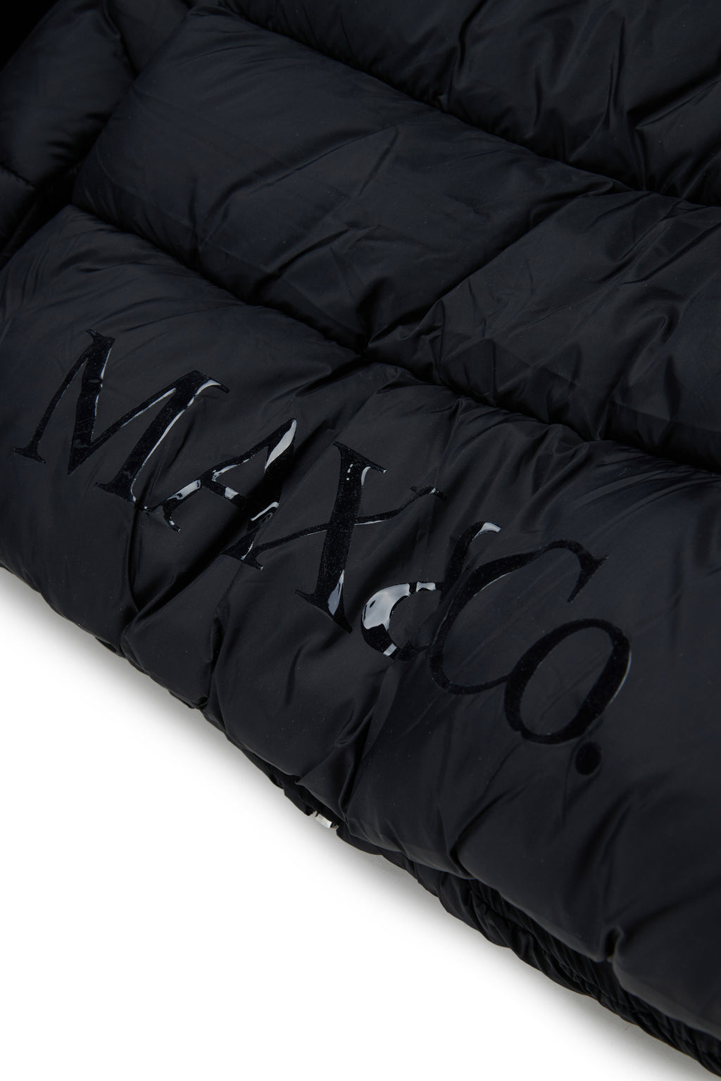 NYLON SHORT PUFFER JACKET WITH HOOD