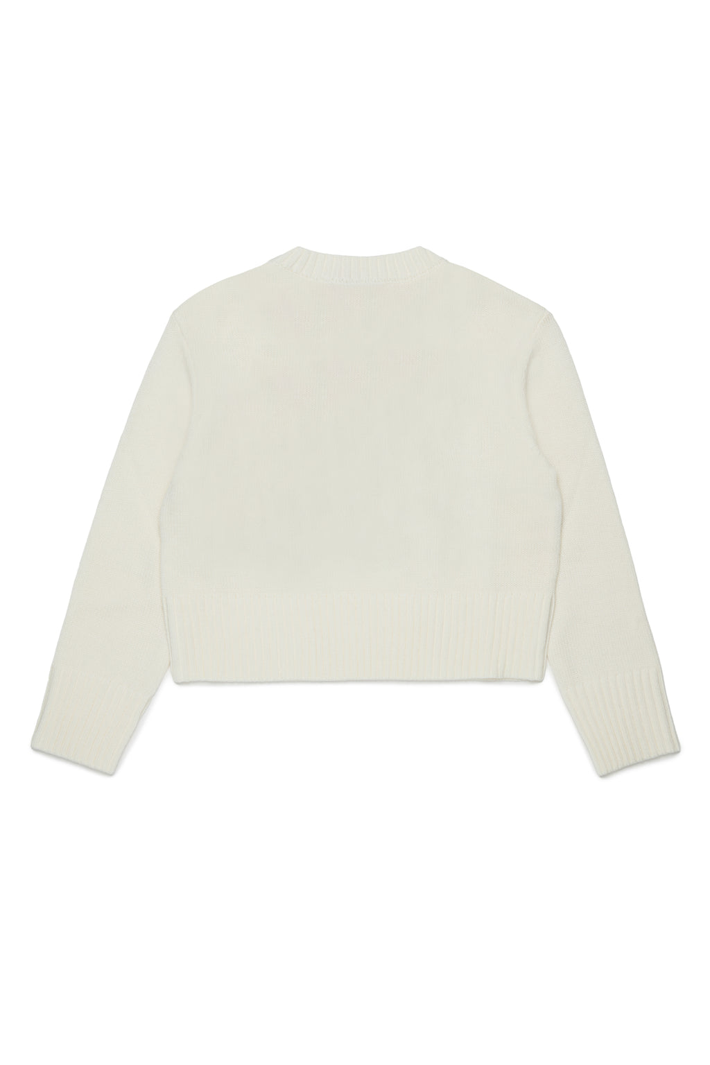 KNIT SWEATER WITH MULTICO SQUARE LOGO