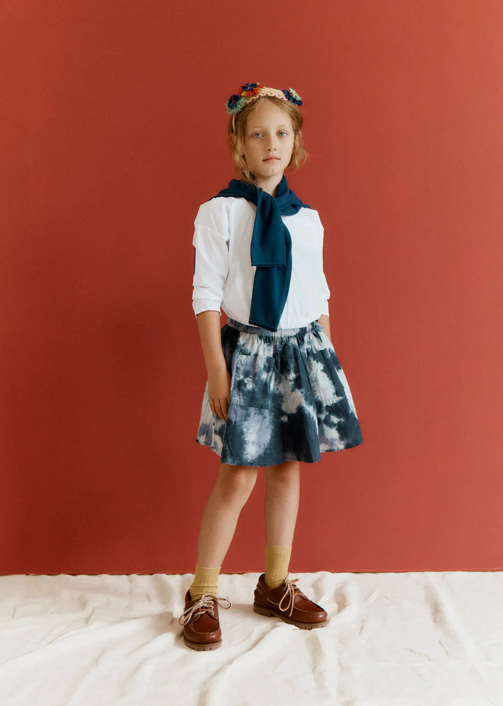 MYLA CHILD SKIRT CHARCOAL