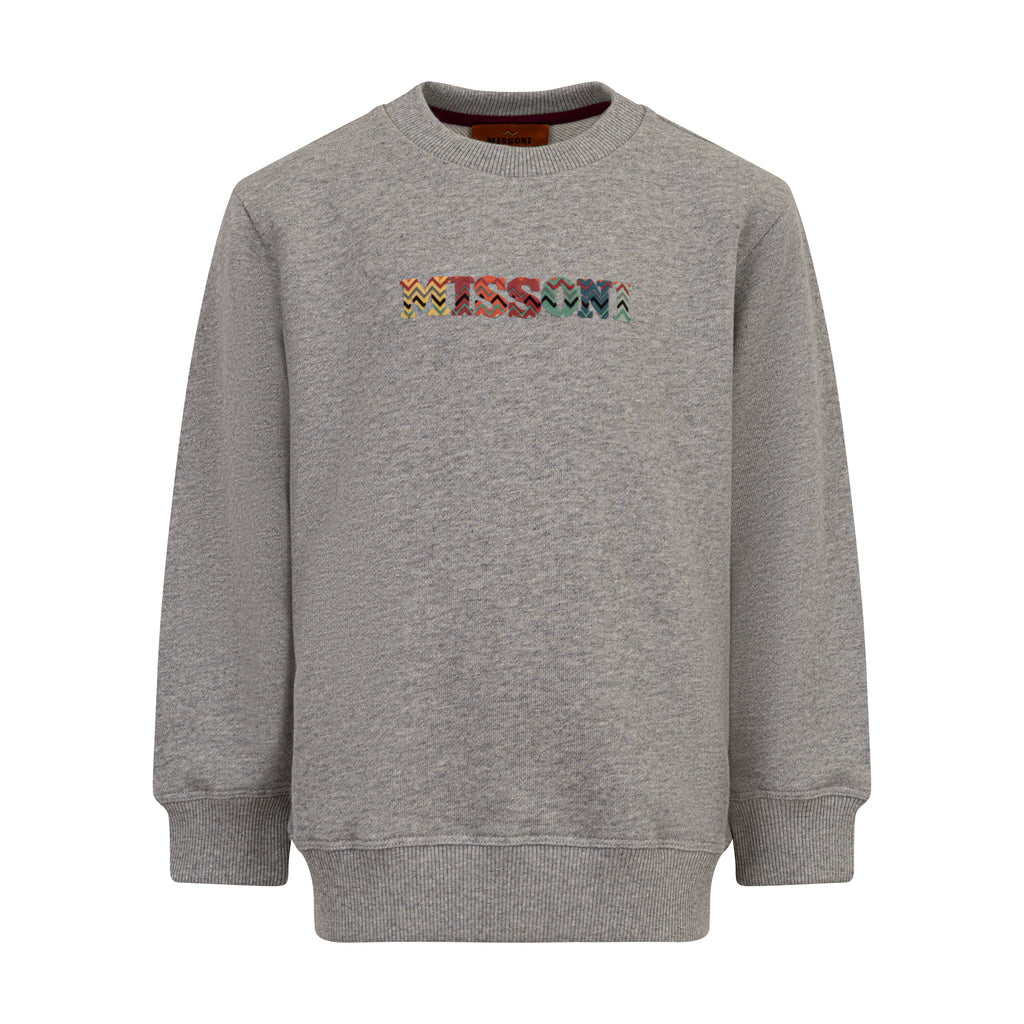 BOY LOGO SWEATSHIRT GRAY