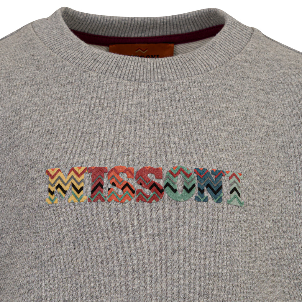 BOY LOGO SWEATSHIRT GRAY