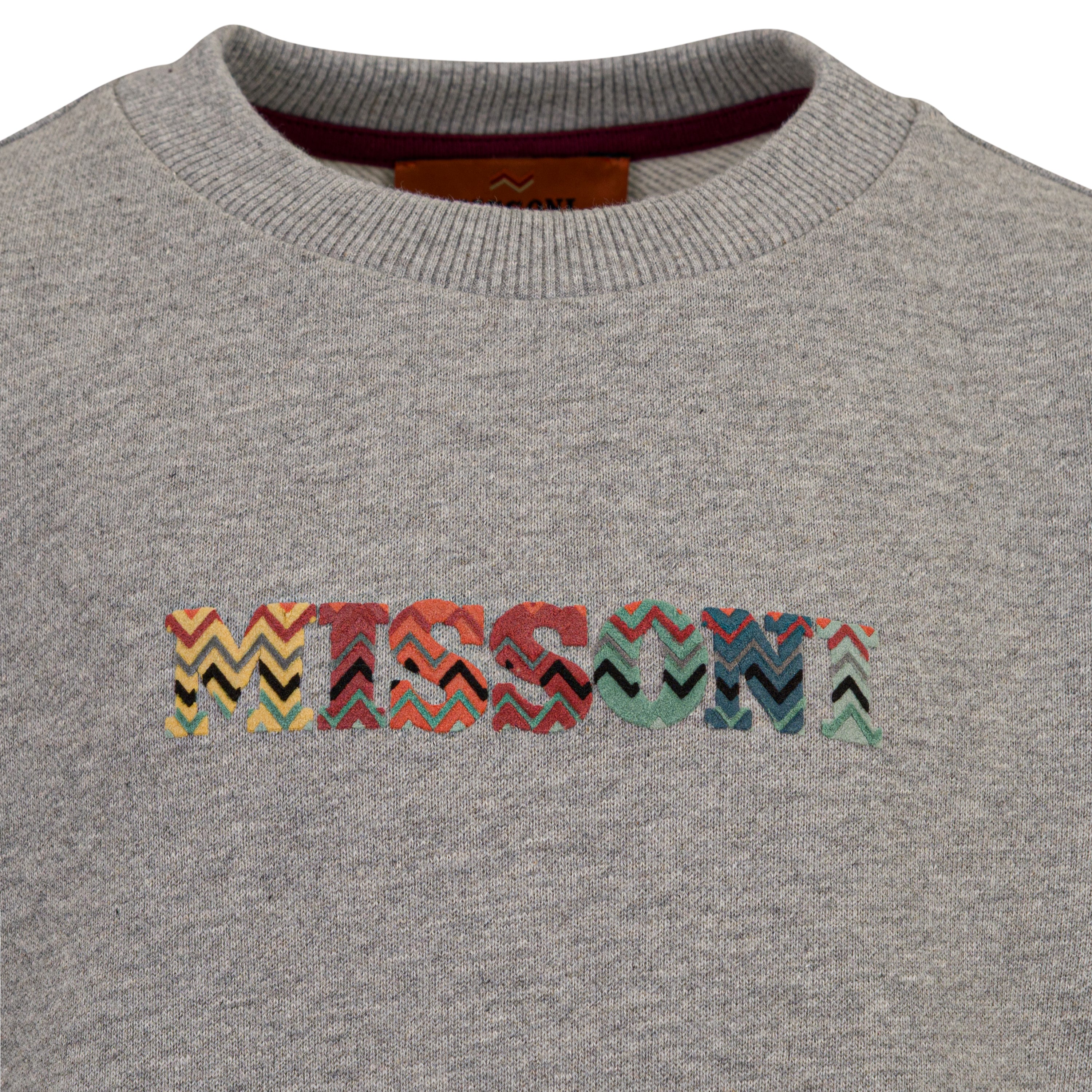 BOY LOGO SWEATSHIRT GRAY