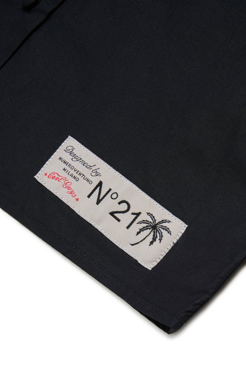 N21 SLVLESS BUTTON UP SHIRT W/ JEWEL COLLAR