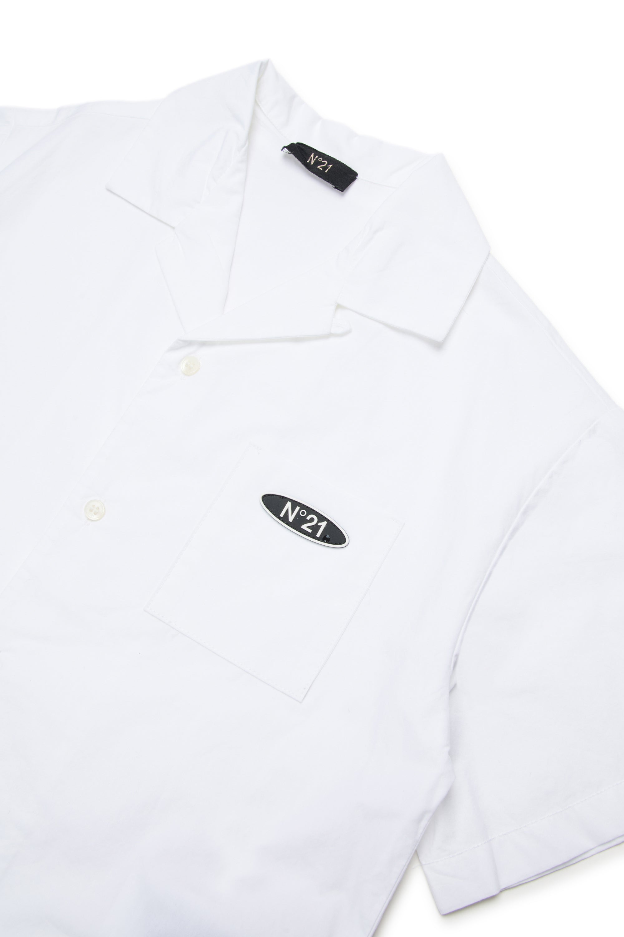 N21 BUTTONUP SHIRT WITH LOGO ON CHEST POCKET