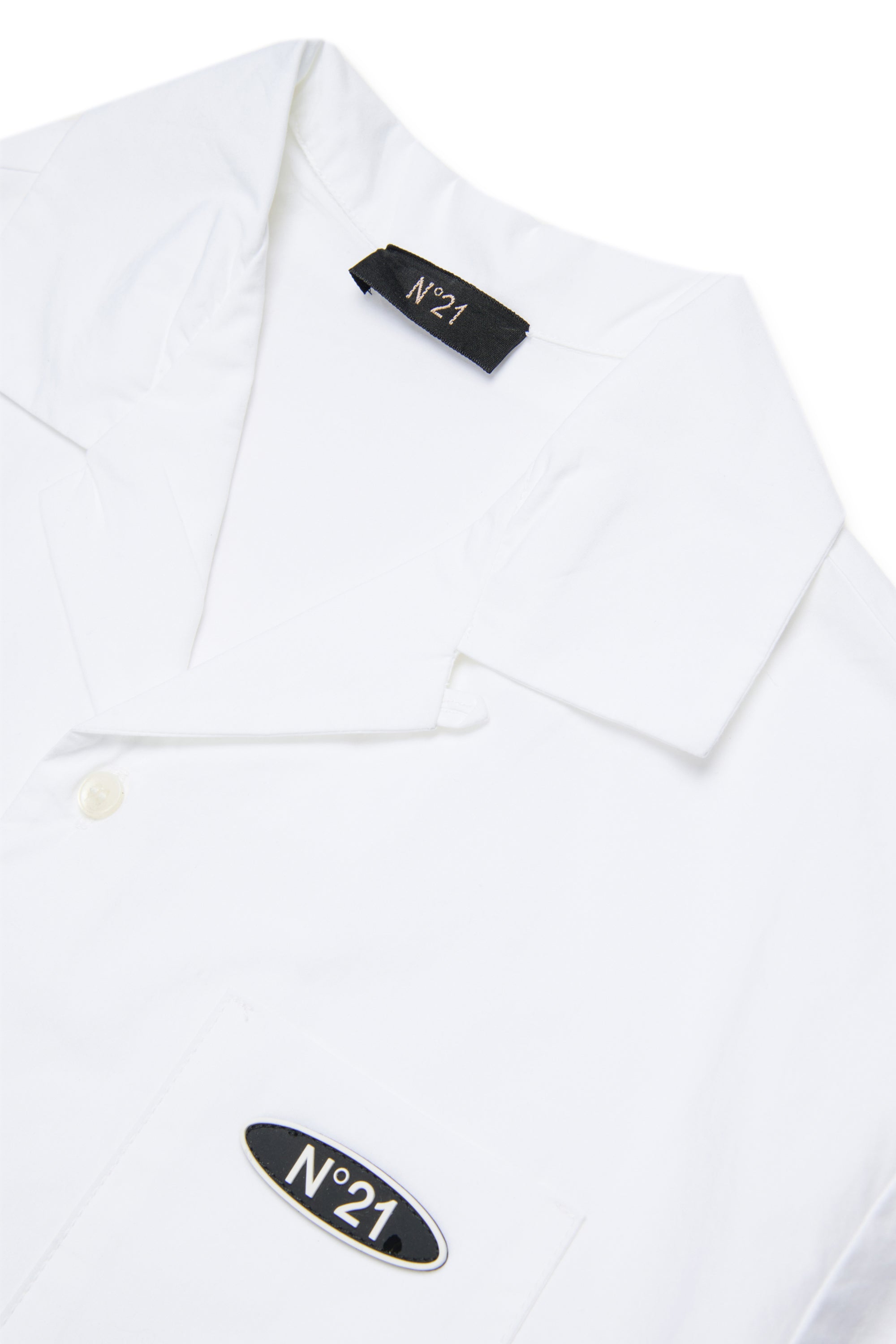 N21 BUTTONUP SHIRT WITH LOGO ON CHEST POCKET