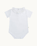 Heart and Angel Wing Short Sleeve Onesie