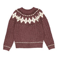 Brown Fairisle Sweater