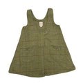 Olive Plaid Wool Jumper
