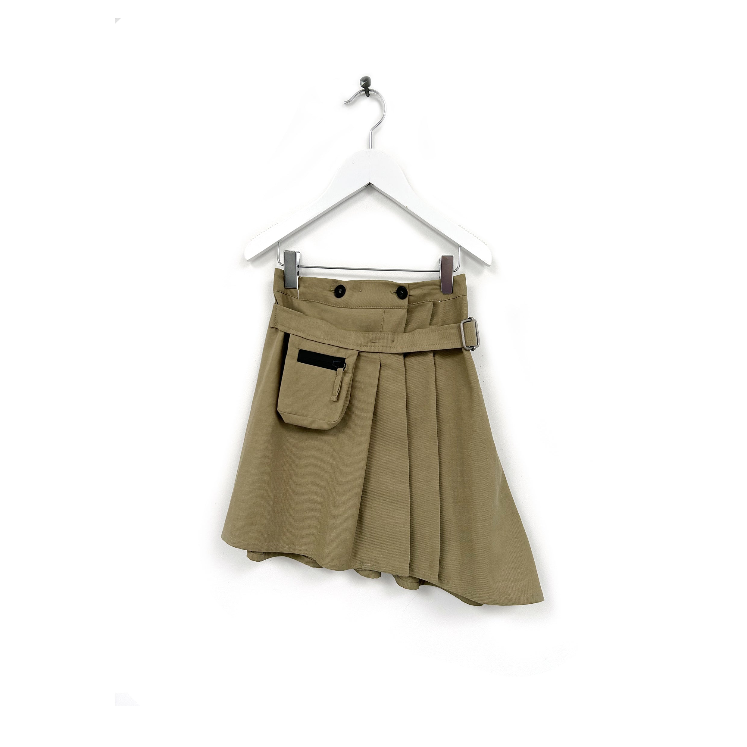 KHAKI SKIRT