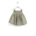 KHAKI STRIPES SKIRT