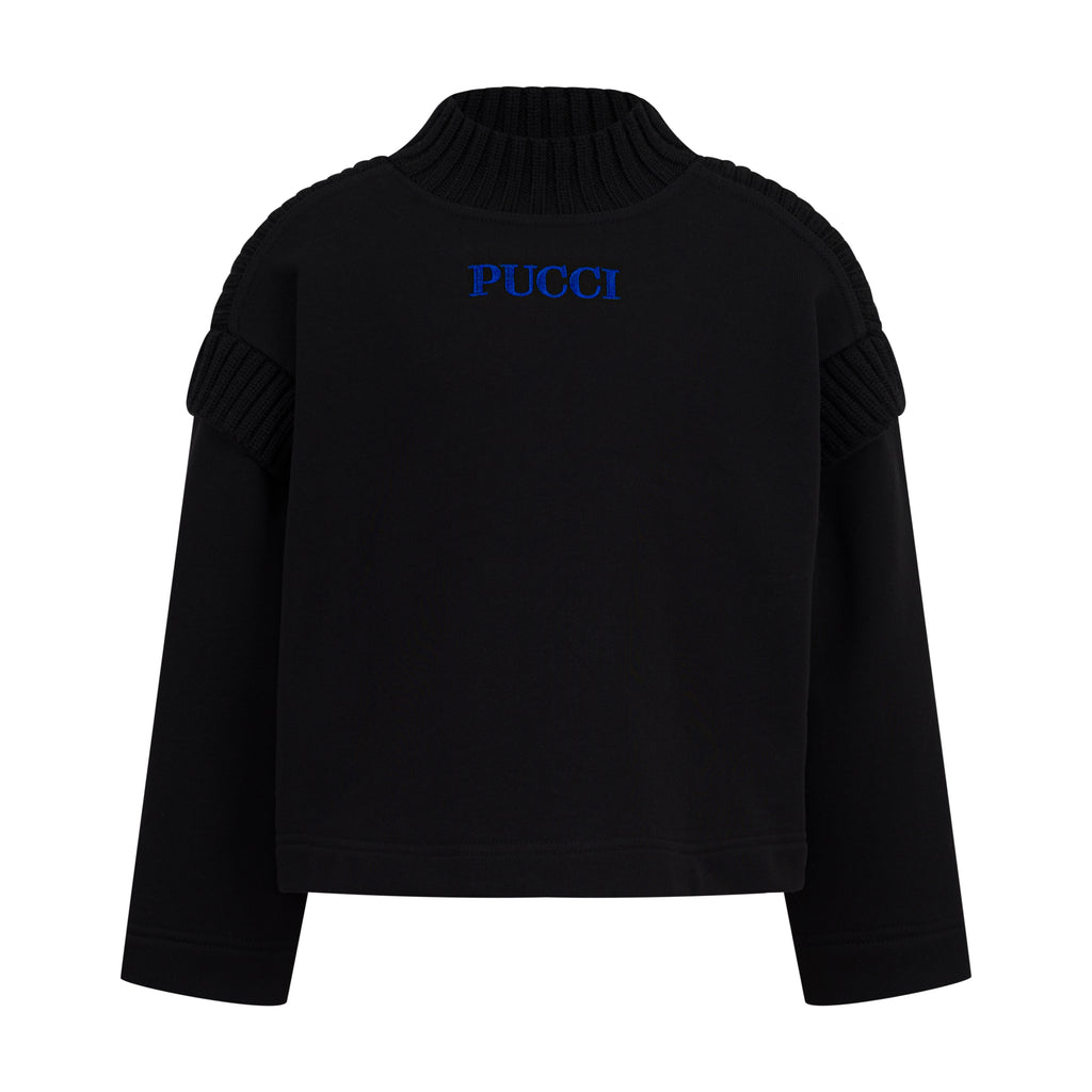 SWEATER WITH LOGO DETAIL