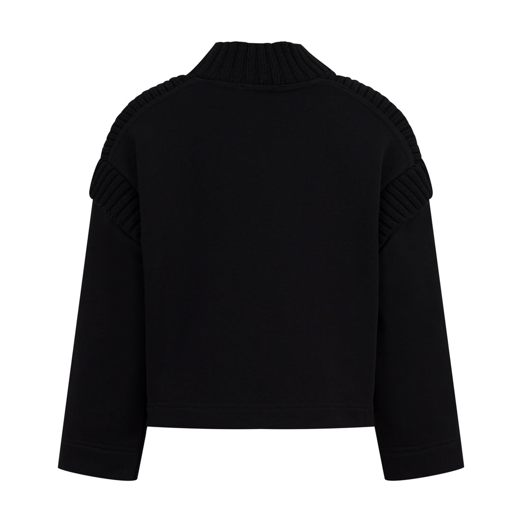 SWEATER WITH LOGO DETAIL