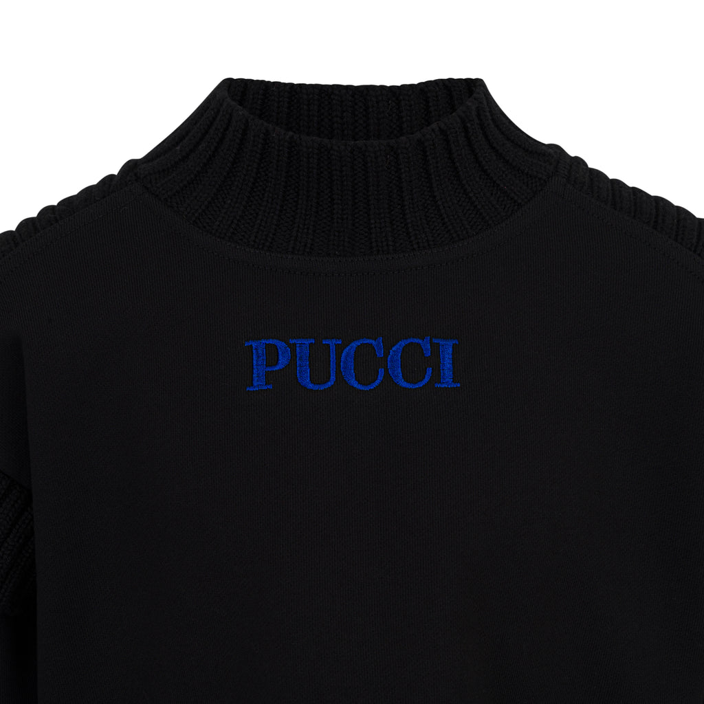 SWEATER WITH LOGO DETAIL