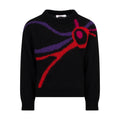 SWEATER WITH MULTI COLOR DETAILS
