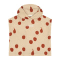 Baby & Toddler Hooded Poncho Towel - Apple and Pear Print