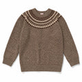 Brown Fairisle Sweater