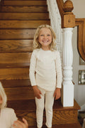 Pointelle Lace Pajama Set