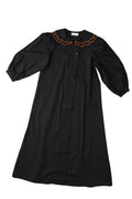 Double Collar Maxi With Orange Peel