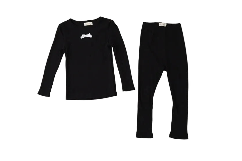 Pointelle Night set with Bow