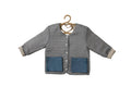 Reversible Jacket in Ink Checkered