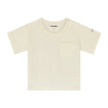 Organic cotton slub T-shirt S/S - Lychee