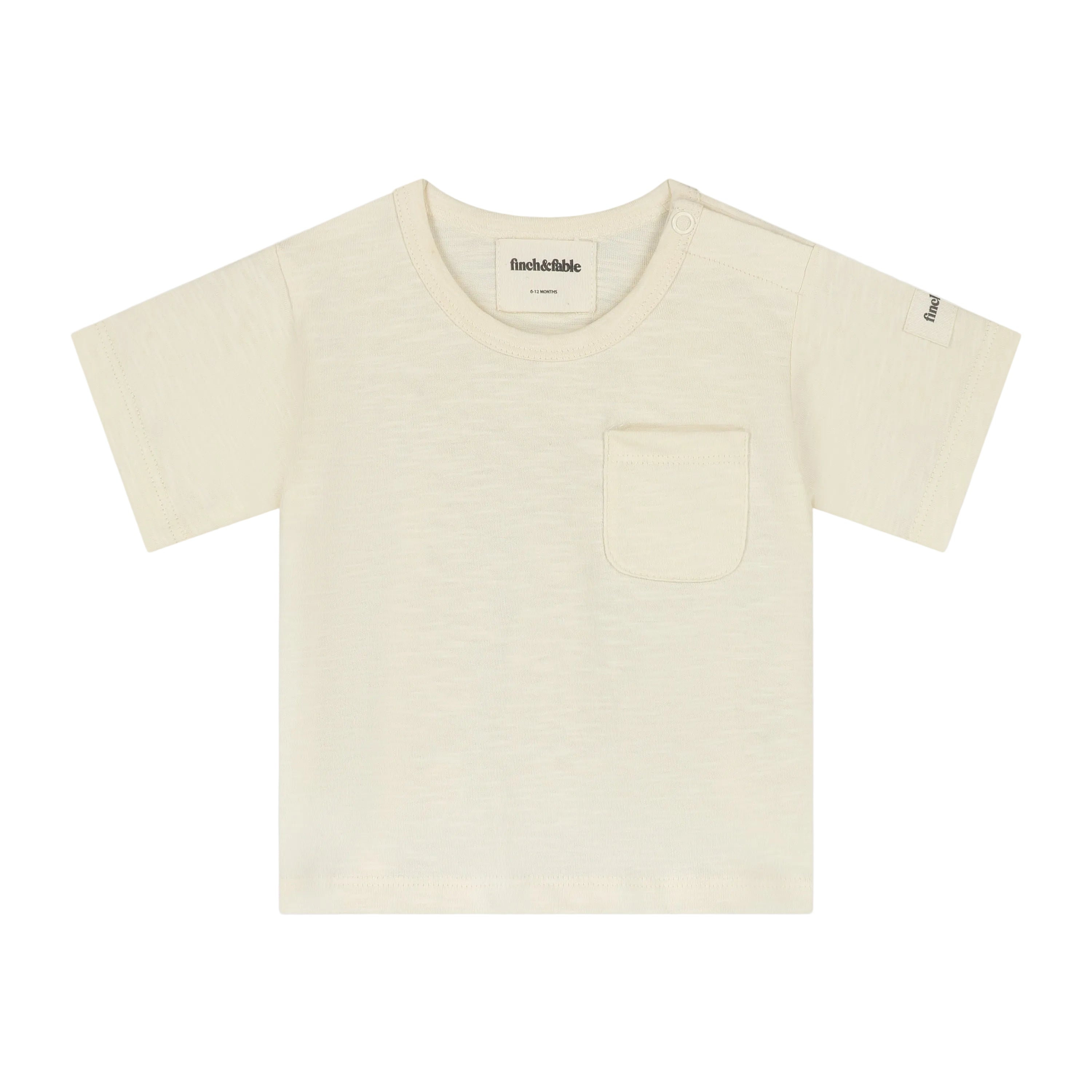 Organic cotton slub T-shirt S/S - Lychee