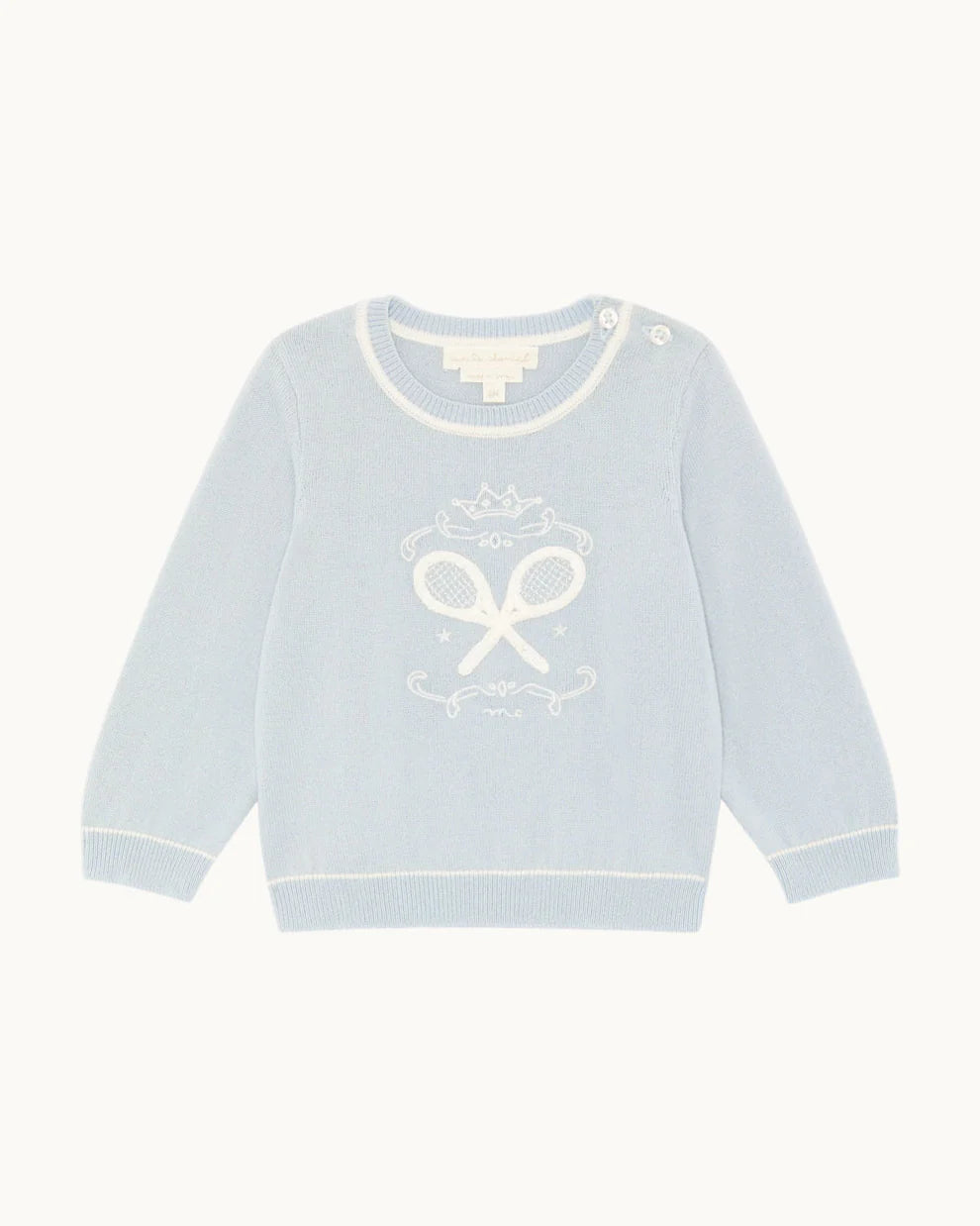 CAMILLE TENNIS JUMPER BLUE
