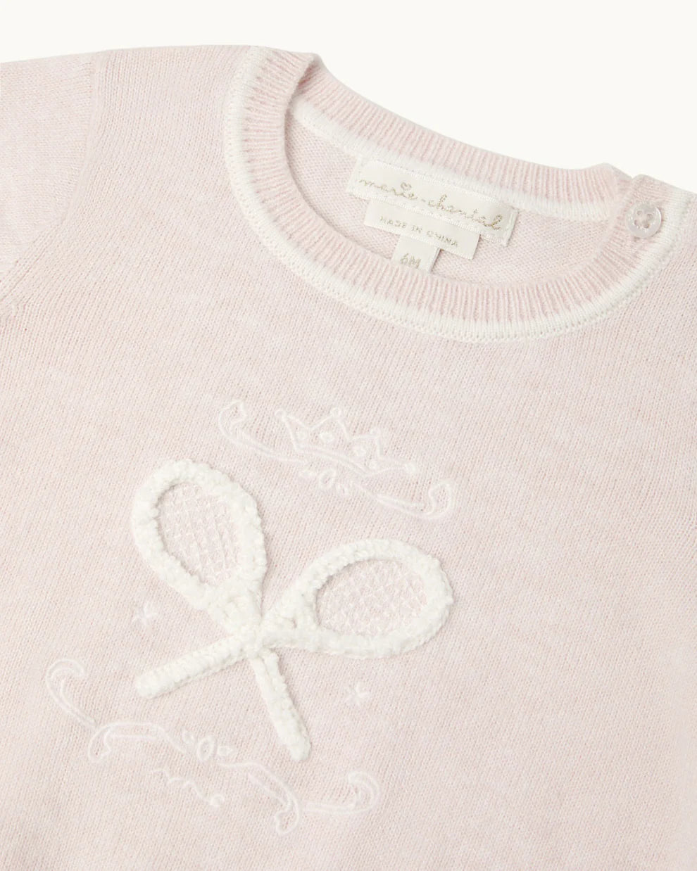 CAMILLE TENNIS JUMPER PINK